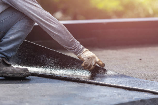 Professional Interior Drainage System technician working in Andrews, IN